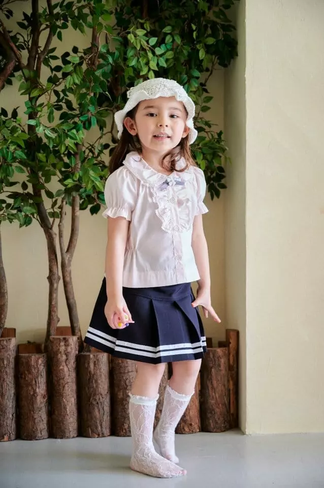 Aida - Korean Children Fashion - #childofig - Basic Blouse - 11