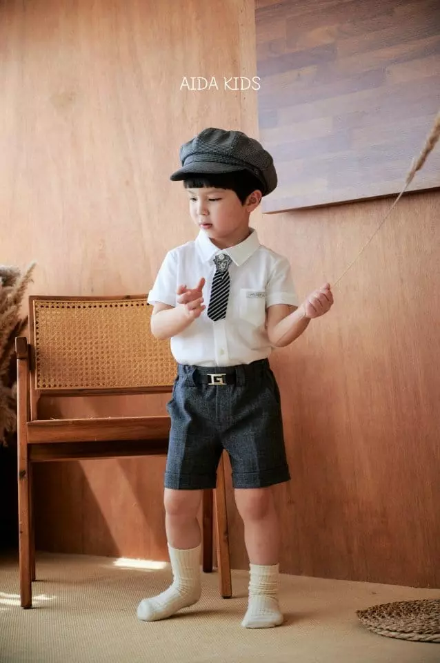 Aida - Korean Children Fashion - #childofig - PK Short Sleeves Shirt - 7