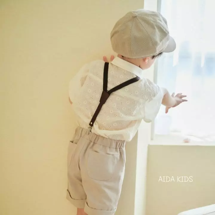 Aida - Korean Children Fashion - #childofig - Dungarees - 3