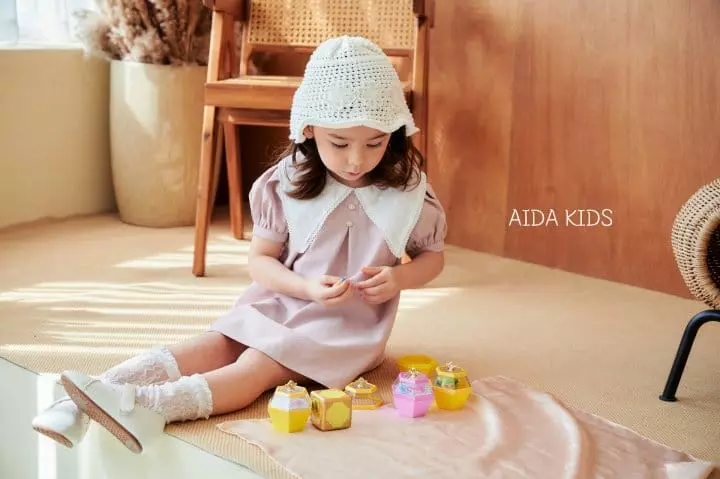 Aida - Korean Children Fashion - #childofig - Candle One-piece