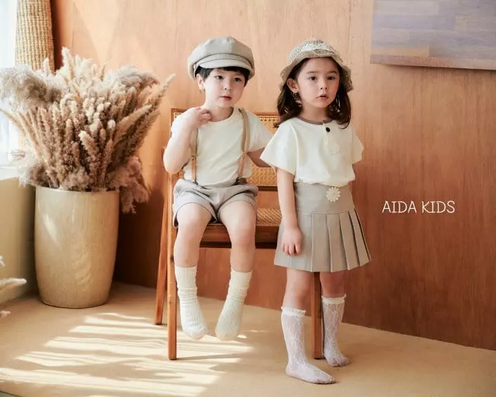 Aida - Korean Children Fashion - #childrensboutique - Wrinkle Skirt - 7