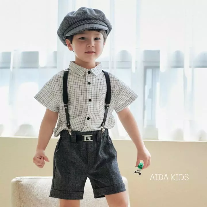 Aida - Korean Children Fashion - #childofig - Dungarees - 4