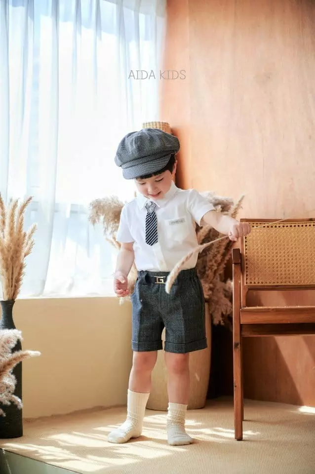 Aida - Korean Children Fashion - #designkidswear - PK Short Sleeves Shirt - 9
