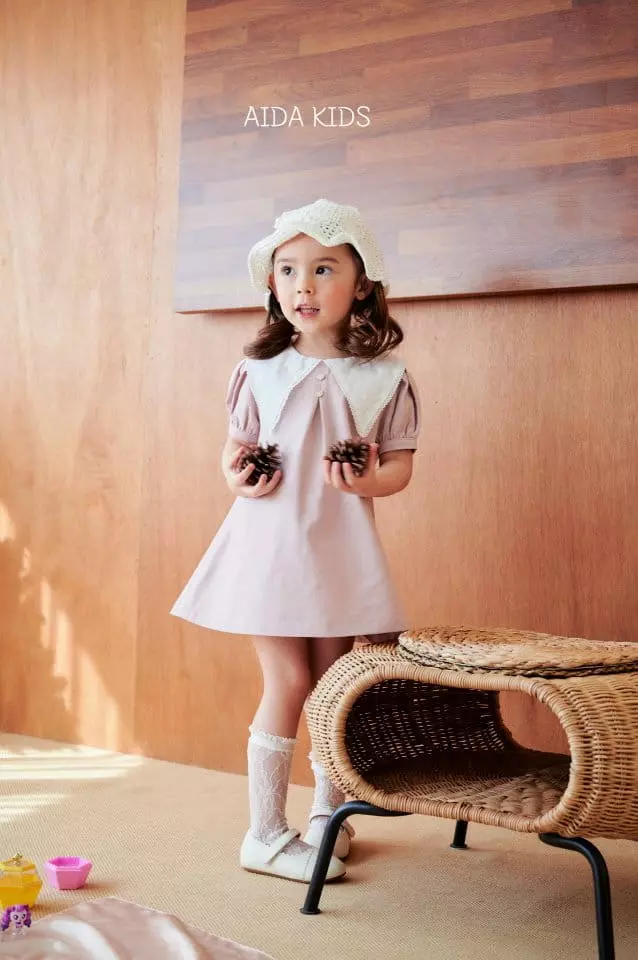 Aida - Korean Children Fashion - #childrensboutique - Candle One-piece - 4