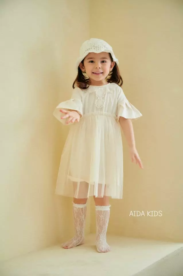 Aida - Korean Children Fashion - #kidsshorts - Chiffon One-piece