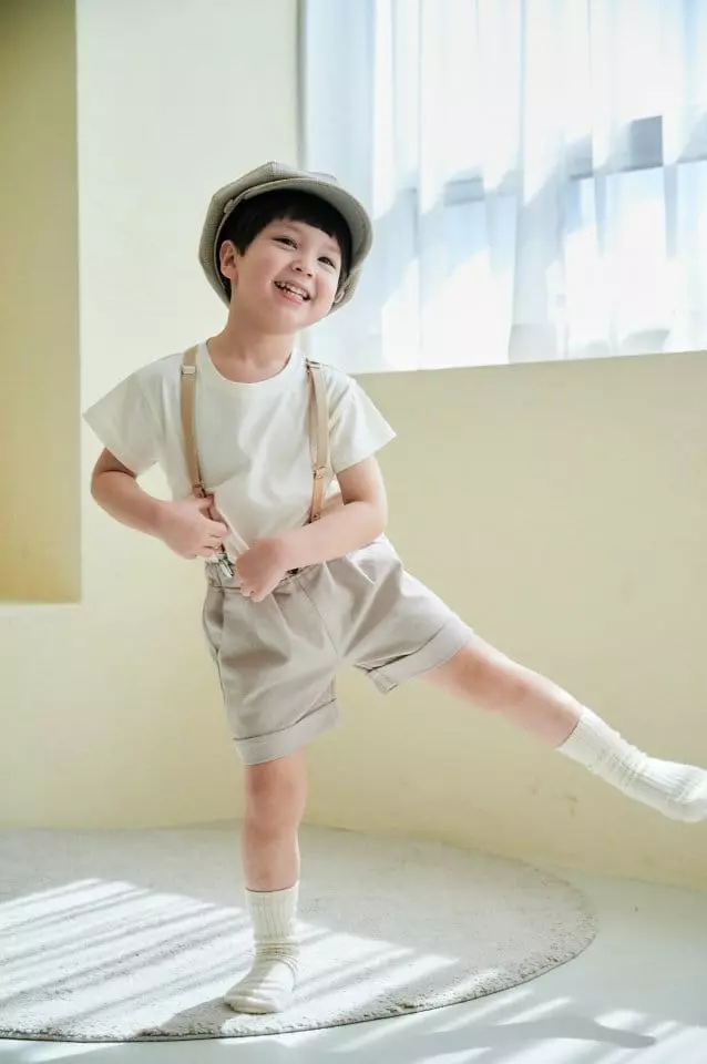 Aida - Korean Children Fashion - #kidsstore - Basic Tee - 2