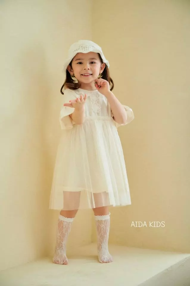 Aida - Korean Children Fashion - #kidsstore - Chiffon One-piece - 2