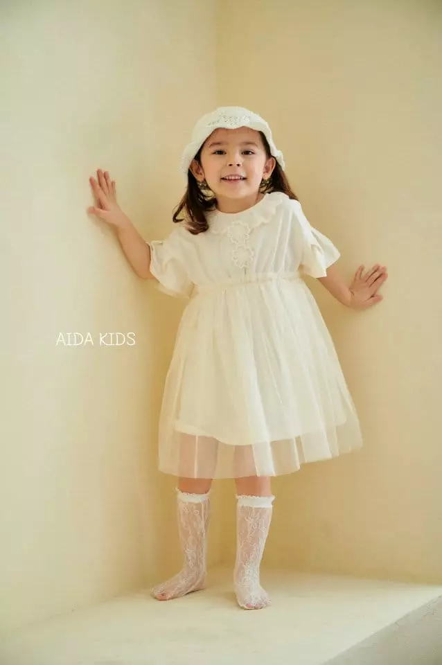 Aida - Korean Children Fashion - #kidzfashiontrend - Chiffon One-piece - 3