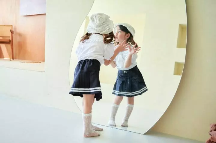 Aida - Korean Children Fashion - #littlefashionista - Tape Skirt - 3