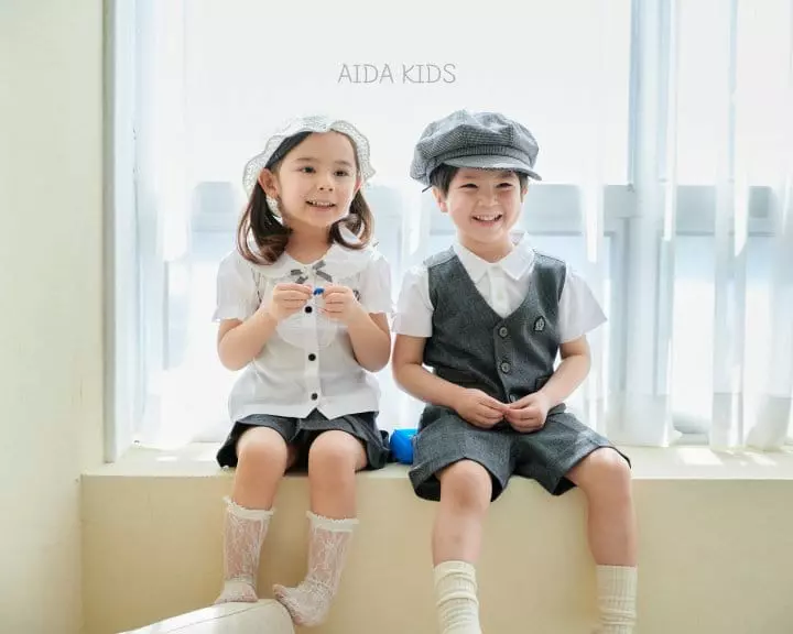 Aida - Korean Children Fashion - #magicofchildhood - Basic Blouse - 5