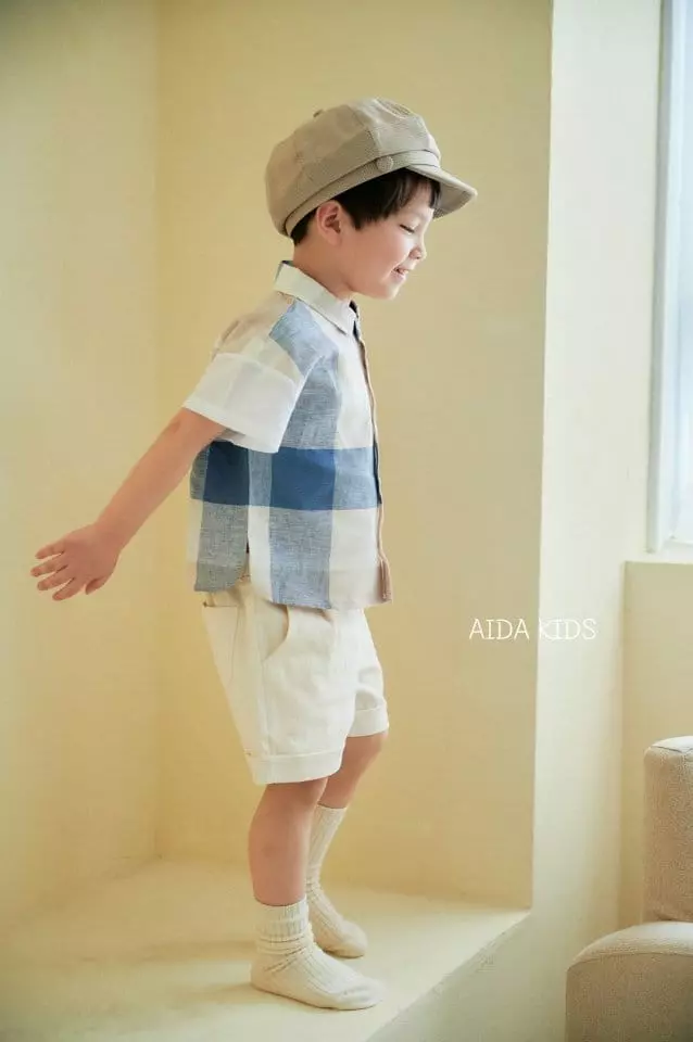 Aida - Korean Children Fashion - #magicofchildhood - New Linen Shirt