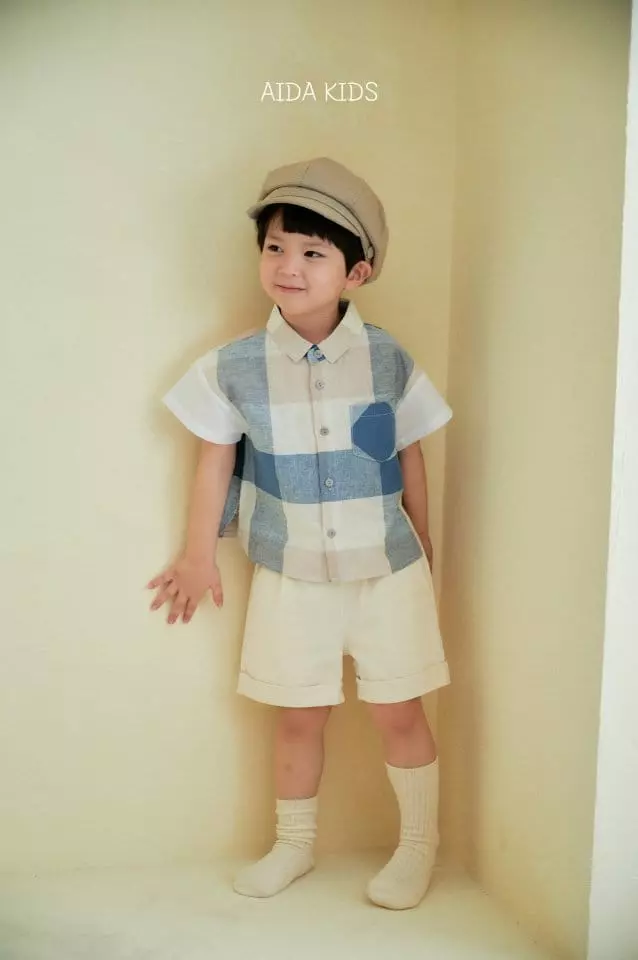Aida - Korean Children Fashion - #minifashionista - New Linen Shirt - 2