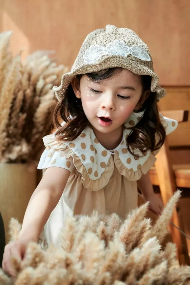 Aida - Korean Children Fashion - #prettylittlegirls - Flower Knit Hat - 6