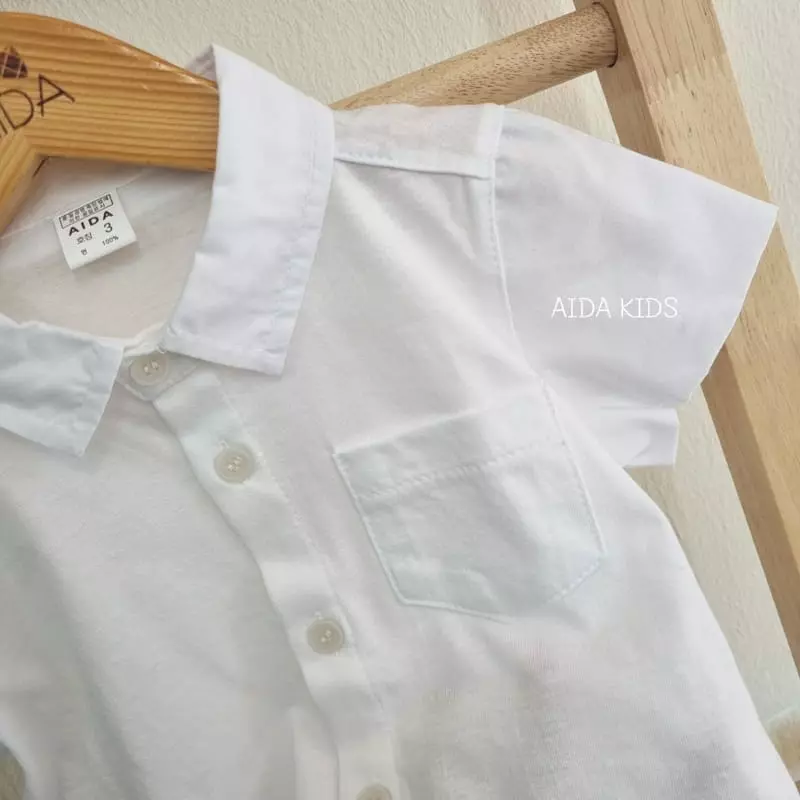 Aida - Korean Children Fashion - #stylishchildhood - Simriss Sleeves Shirt