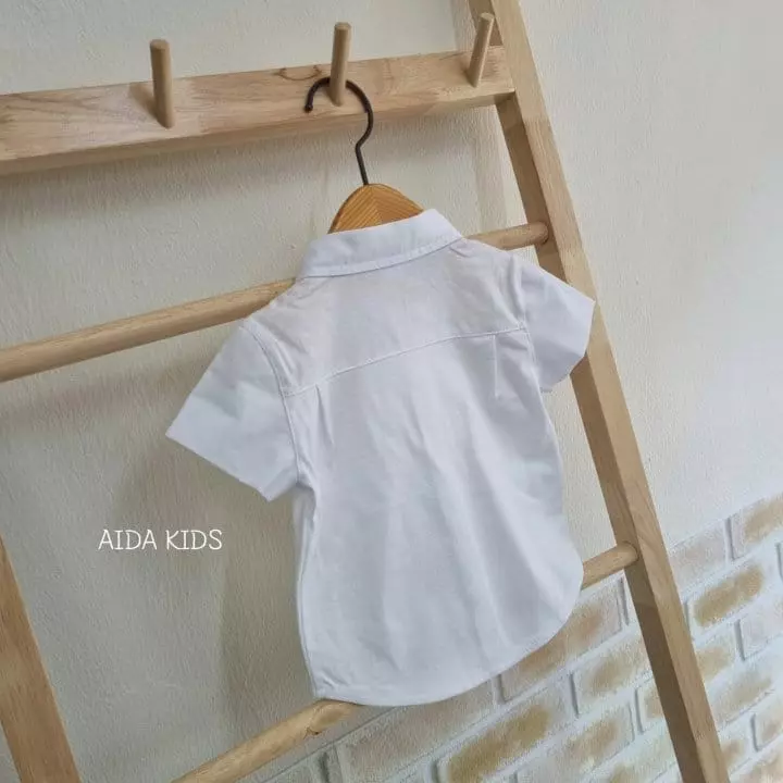 Aida - Korean Children Fashion - #prettylittlegirls - PK Short Sleeves Shirt - 4