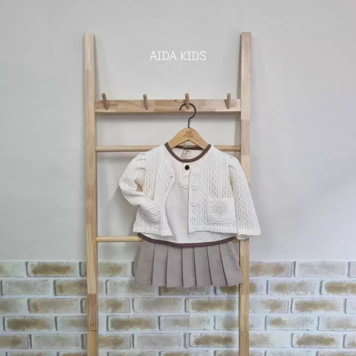 Aida - Korean Children Fashion - #todddlerfashion - Wrinkle Skirt - 3