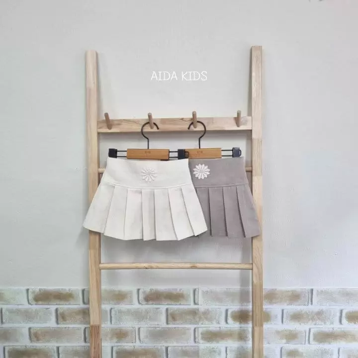 Aida - Korean Children Fashion - #todddlerfashion - Wrinkle Skirt - 4