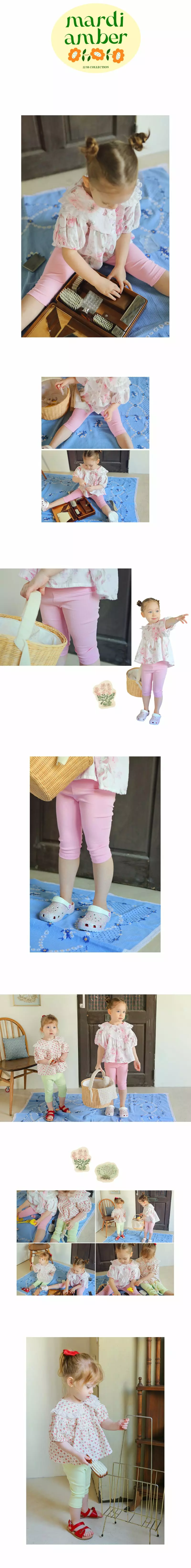Amber - Korean Children Fashion - #childofig - Macaroon Leggings - 2