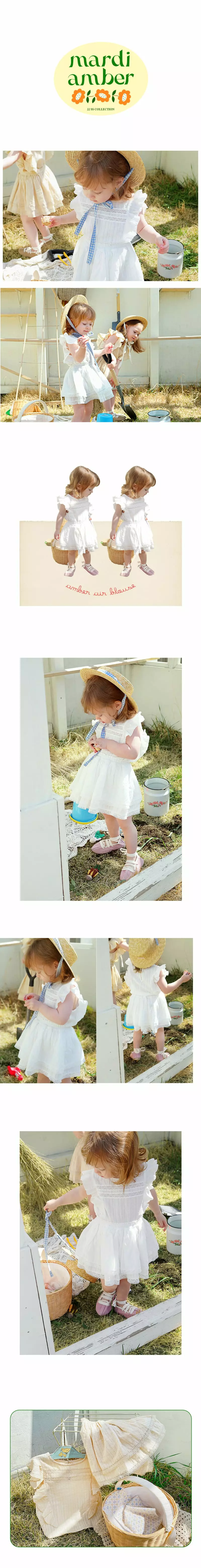 Amber - Korean Children Fashion - #designkidswear - Air Blouse - 2