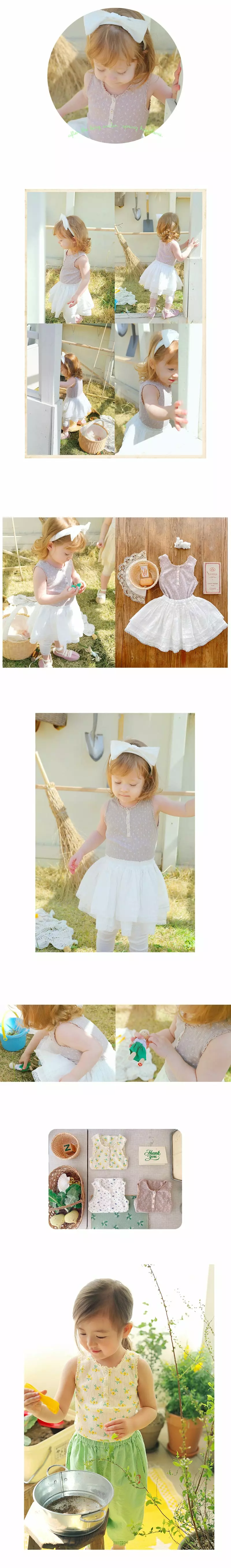 Amber - Korean Children Fashion - #kidsshorts - Giselle Cami Top - 3