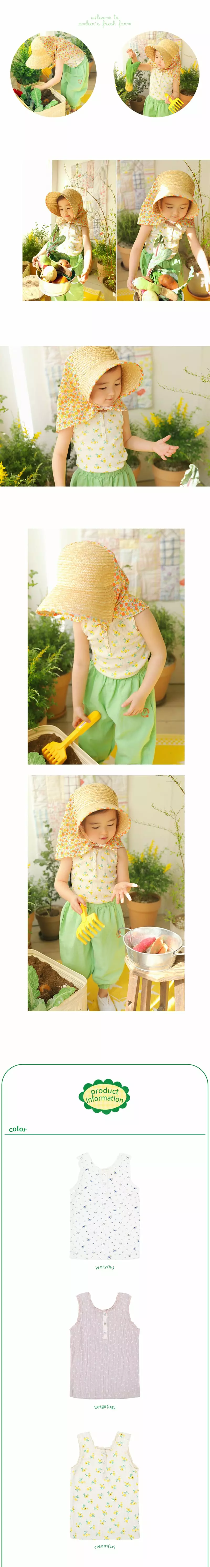 Amber - Korean Children Fashion - #kidsshorts - Giselle Cami Top - 4