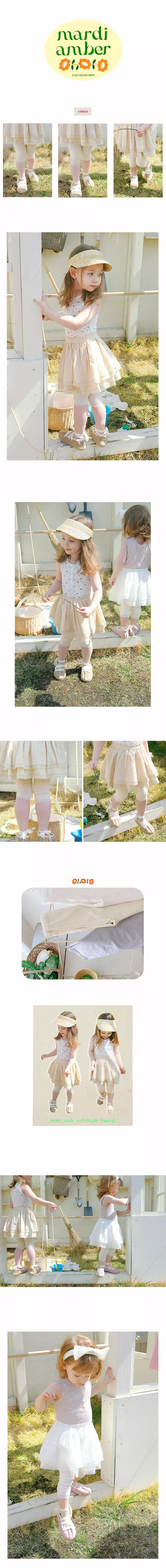 Amber - Korean Children Fashion - #kidzfashiontrend - Adella Short Leggings - 2