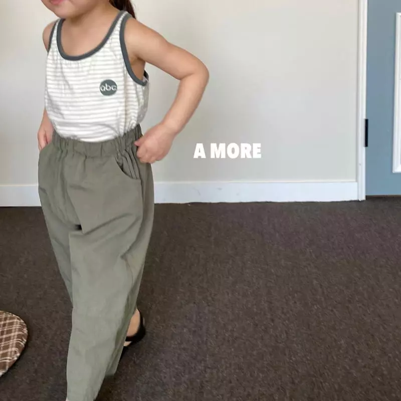 Amore - Korean Children Fashion - #childrensboutique - Alpabet Sleeveless - 5