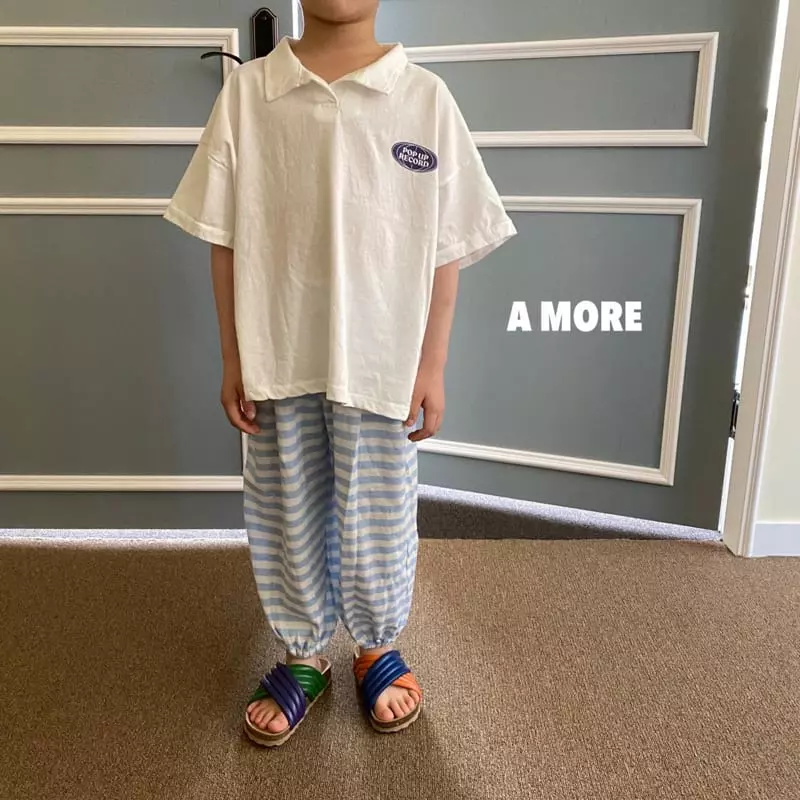 Amore - Korean Children Fashion - #fashionkids - Pop Up Collar Tee - 10