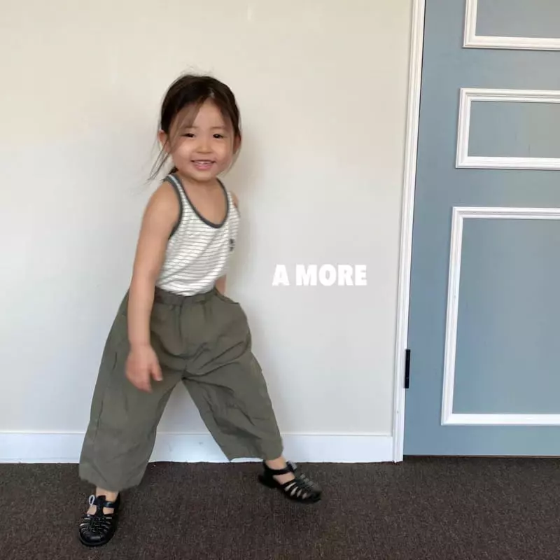 Amore - Korean Children Fashion - #fashionkids - Alpabet Sleeveless - 8