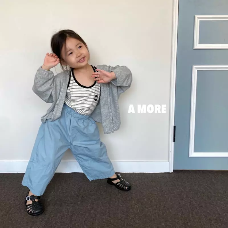Amore - Korean Children Fashion - #kidsshorts - Alpabet Sleeveless - 9