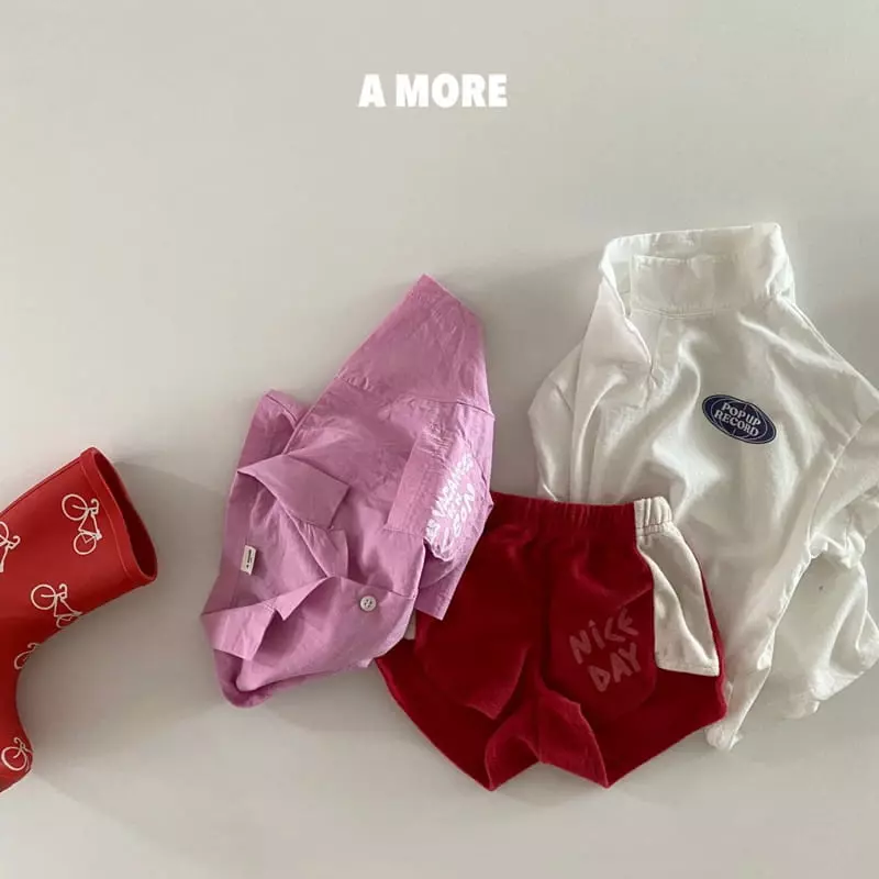 Amore - Korean Children Fashion - #kidsstore - Pop Up Collar Tee - 12