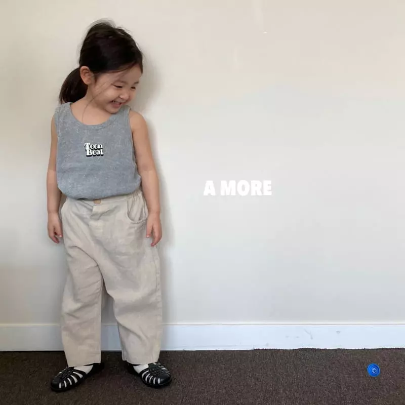 Amore - Korean Children Fashion - #toddlerclothing - Bit Sleeveless - 3