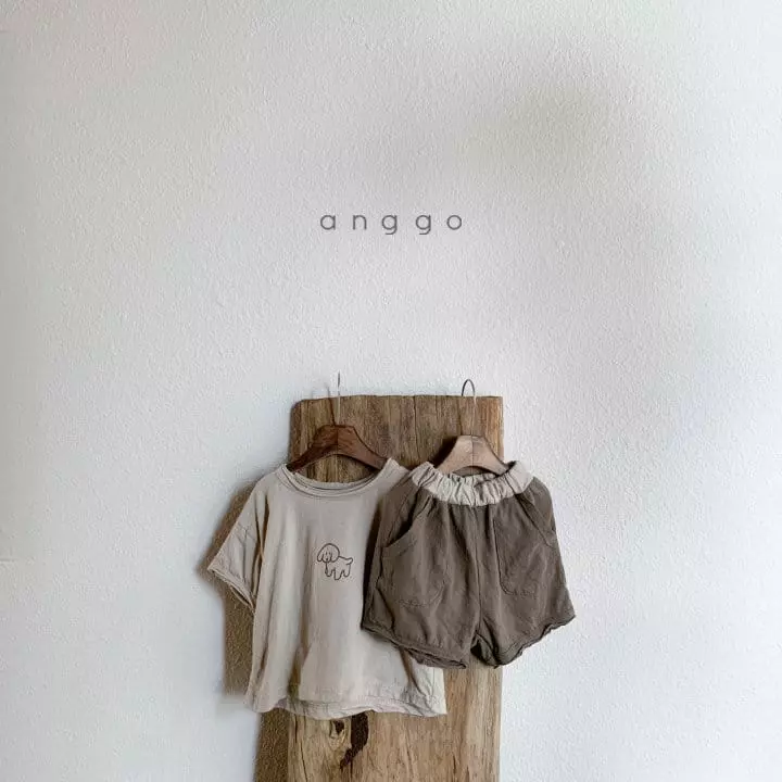 Anggo - Korean Children Fashion - #childofig - Puppy Top Bottom Set - 7