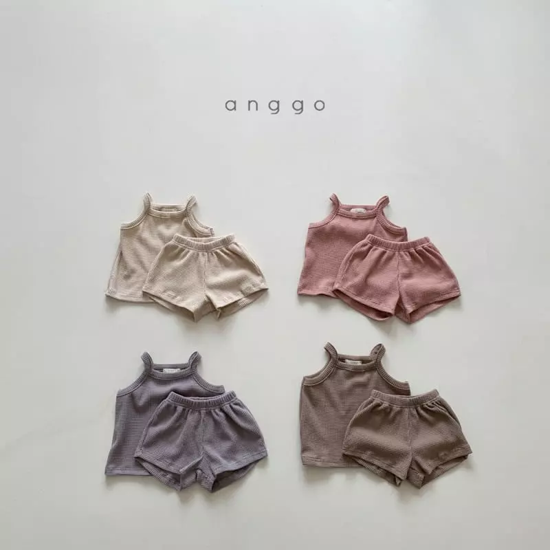 Anggo - Korean Children Fashion - #discoveringself - Craker Top Bottom Set - 7