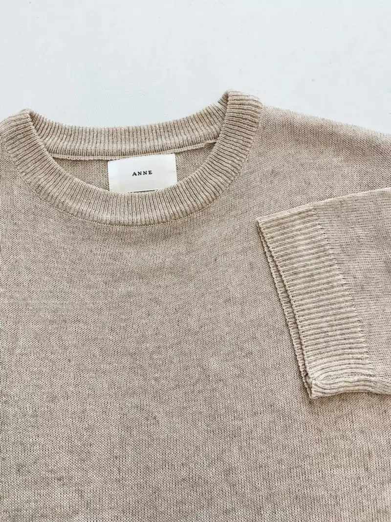 Anne - Korean Women Fashion - #thatsdarling - Pia Short Sleeves Knit - 2