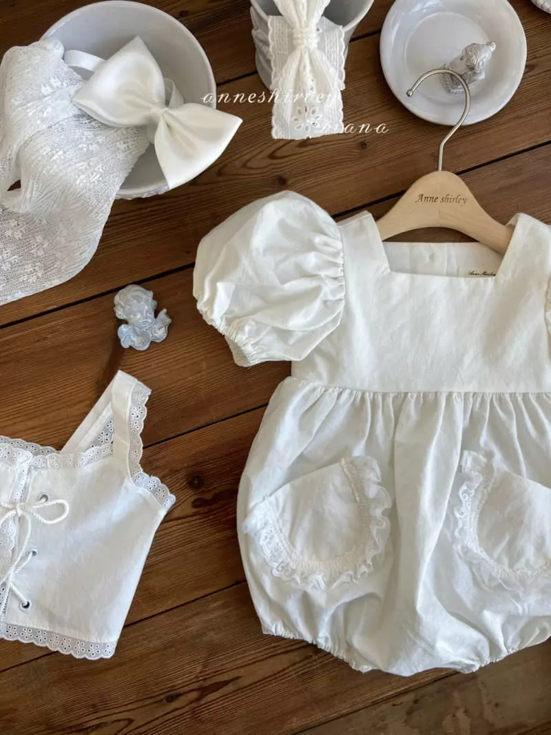 Anne Shirley - Korean Baby Fashion - #babyclothing - Mone Pocket Bodysuit - 6