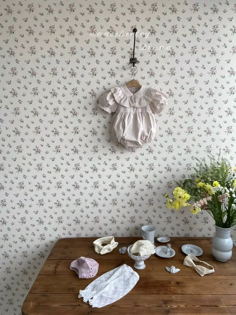 Anne Shirley - Korean Baby Fashion - #babyclothing - Ailey Frill Collar Bodysuit - 5
