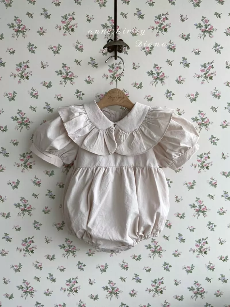 Anne Shirley - Korean Baby Fashion - #babyfever - Ailey Frill Collar Bodysuit - 7
