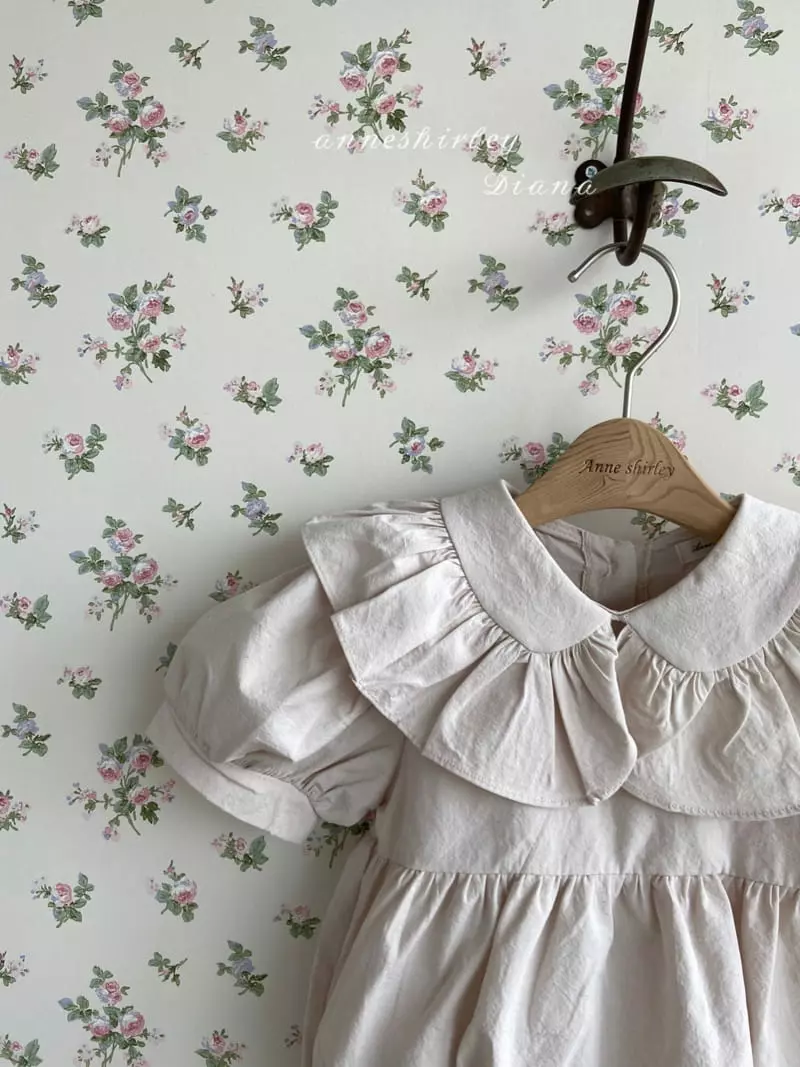 Anne Shirley - Korean Baby Fashion - #babygirlfashion - Ailey Frill Collar Bodysuit - 8