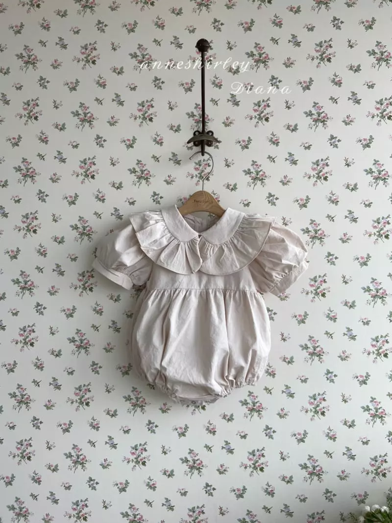 Anne Shirley - Korean Baby Fashion - #babylifestyle - Ailey Frill Collar Bodysuit - 9
