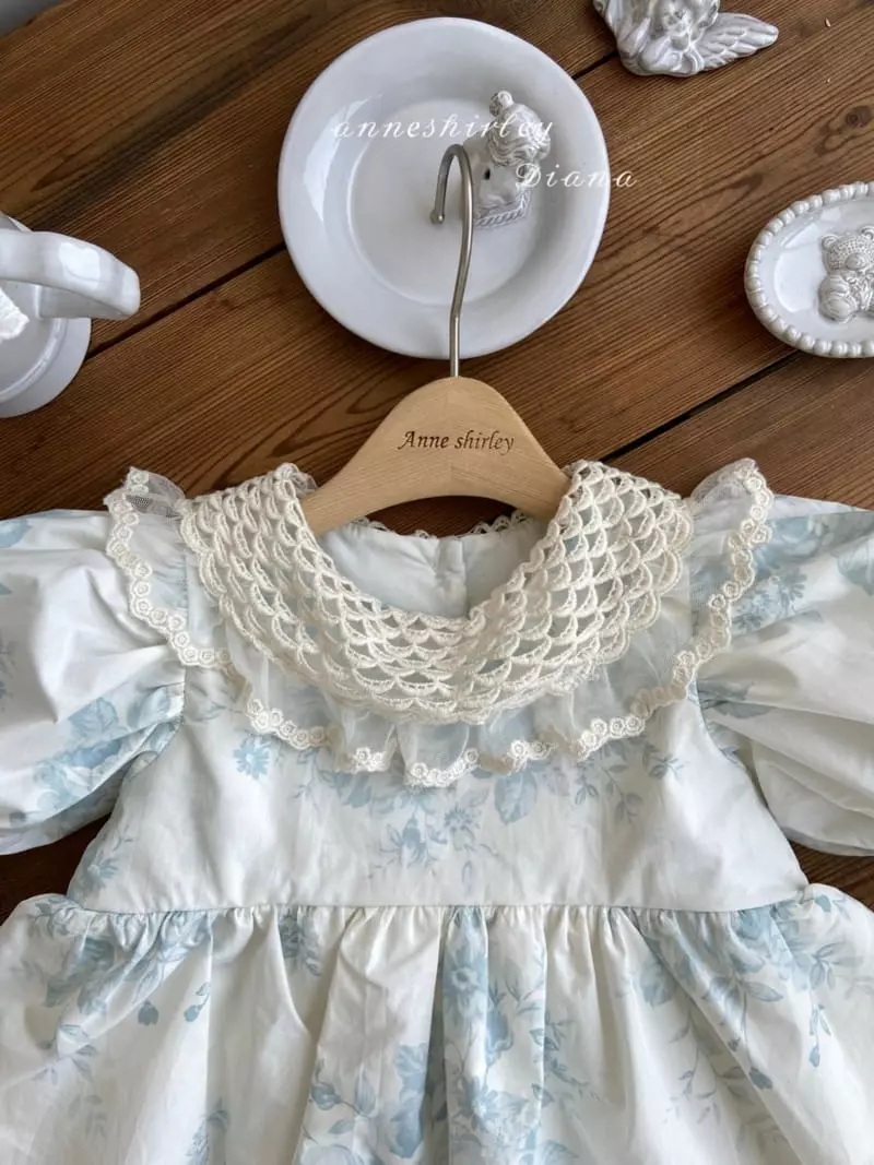 Anne Shirley - Korean Baby Fashion - #babyoninstagram - Diana Lace One-piece - 12