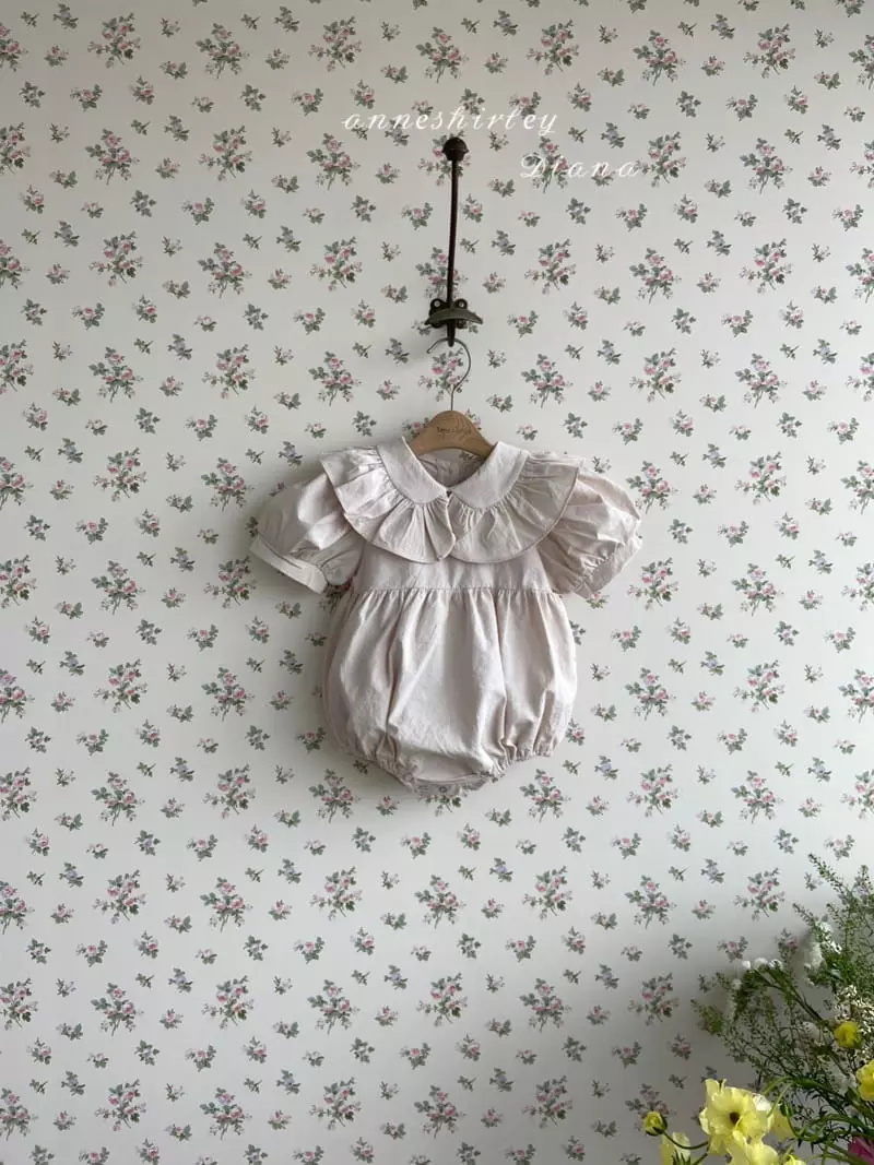 Anne Shirley - Korean Baby Fashion - #babyoninstagram - Ailey Frill Collar Bodysuit - 10