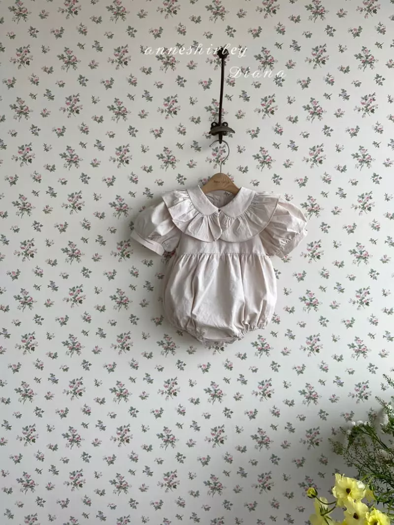 Anne Shirley - Korean Baby Fashion - #babyootd - Ailey Frill Collar Bodysuit - 11