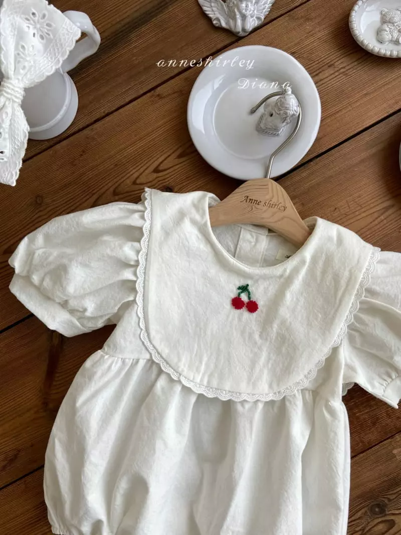 Anne Shirley - Korean Baby Fashion - #babyoutfit - Cherry Cherry Bodysuit - 8