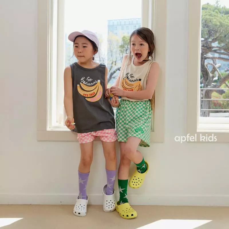 Apfel - Korean Children Fashion - #childrensboutique - Banana Sleeveless - 3