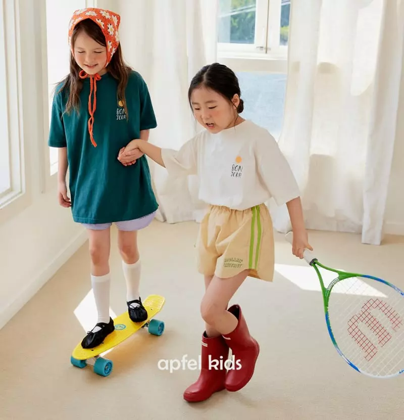 Apfel - Korean Children Fashion - #childofig - Bonjour Long Tee - 4