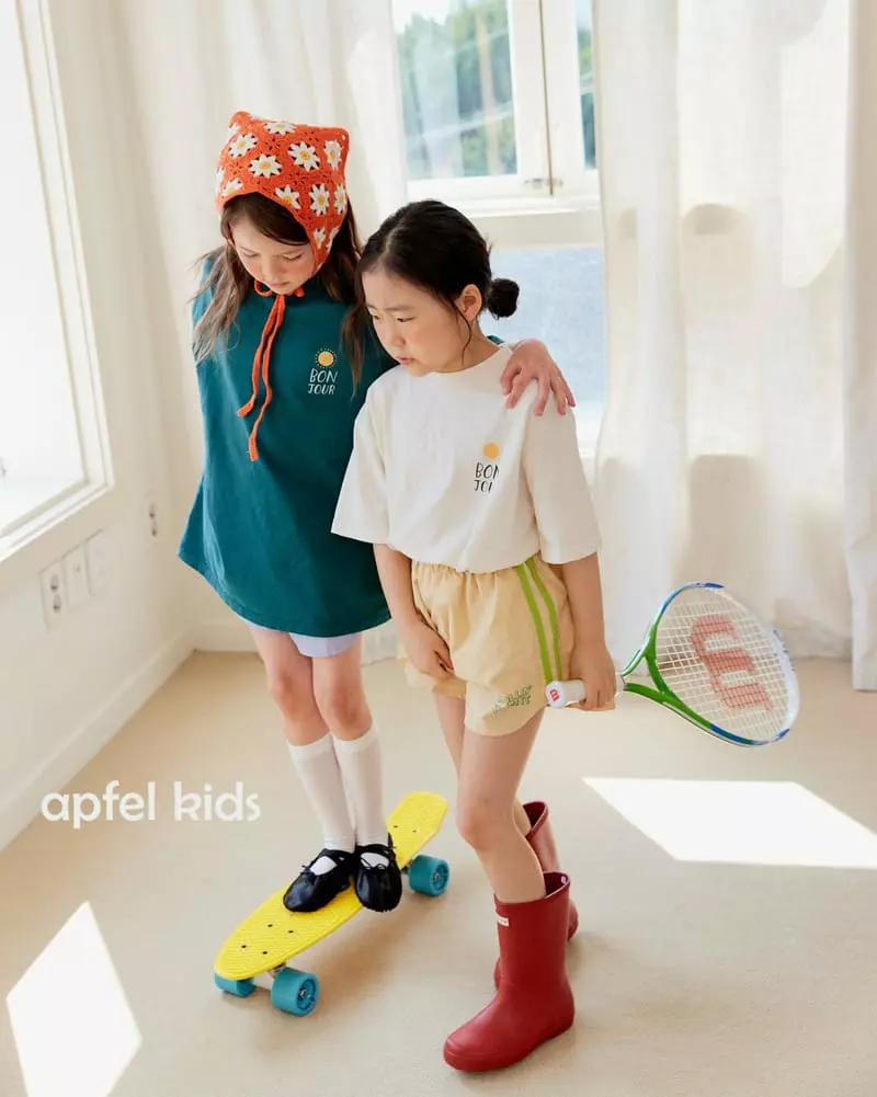 Apfel - Korean Children Fashion - #designkidswear - Bonjour Long Tee - 5