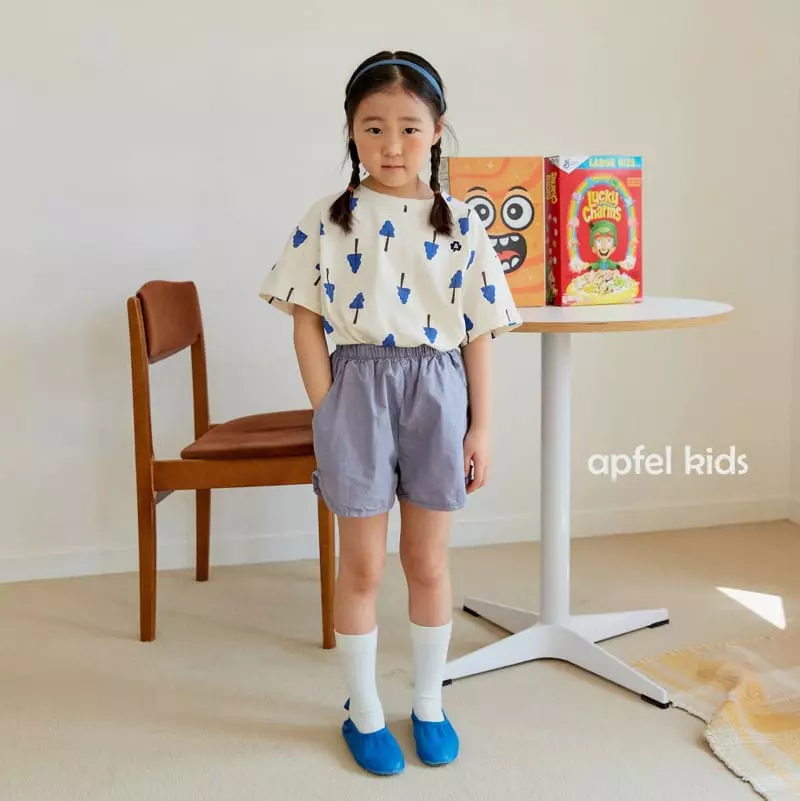 Apfel - Korean Children Fashion - #kidsshorts - Tree Tee - 8