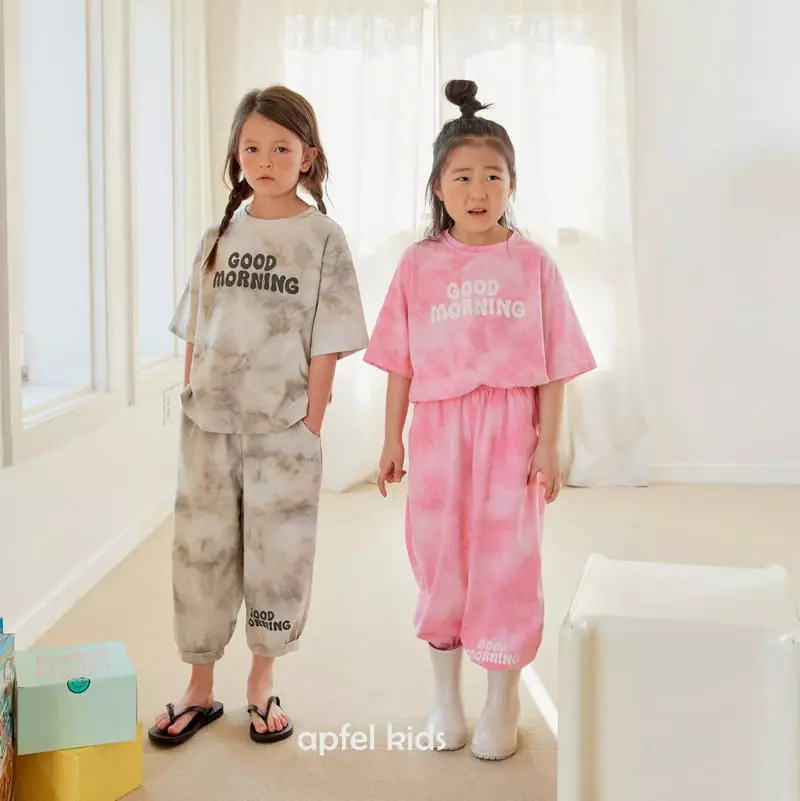 Apfel - Korean Children Fashion - #fashionkids - Good Morning Tee - 4