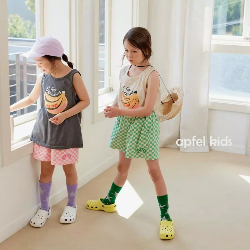 Apfel - Korean Children Fashion - #kidsstore - Banana Sleeveless - 8